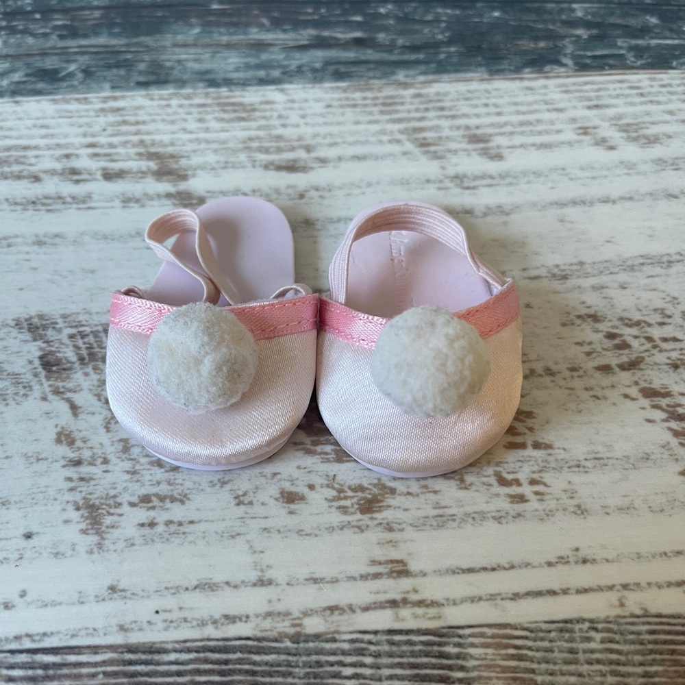 American Girl Doll Samantha Beforever Nightgown - Slippers Shoes Only TLC Flaws